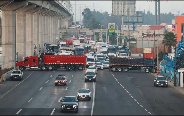 Hasta el momento se reportan bloqueos en carreteras del Estado de México, Sinaloa, Morelos, Veracruz, Tamaulipas, Hidalgo, Michoacán, entre otras. SUN / A. VARGAS