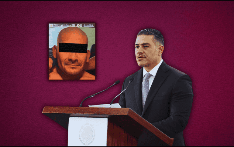 El secretario de Seguridad y Protección Ciudadana, Omar García Harfuch, dio a conocer la detención del caso Carlos Manzo en Uruapan. EFE / ARHCHIVO / ESPECIAL