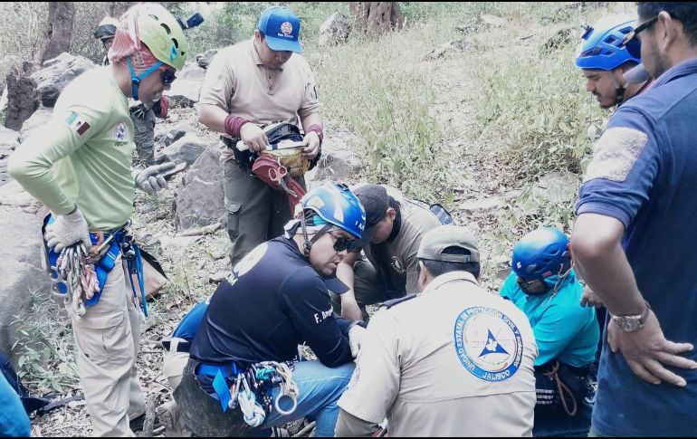 A las 14:00 horas se confirmó la extracción de todas las personas, originarias de Guadalajara, Zapopan, Tonalá y el Estado de México. ESPECIAL