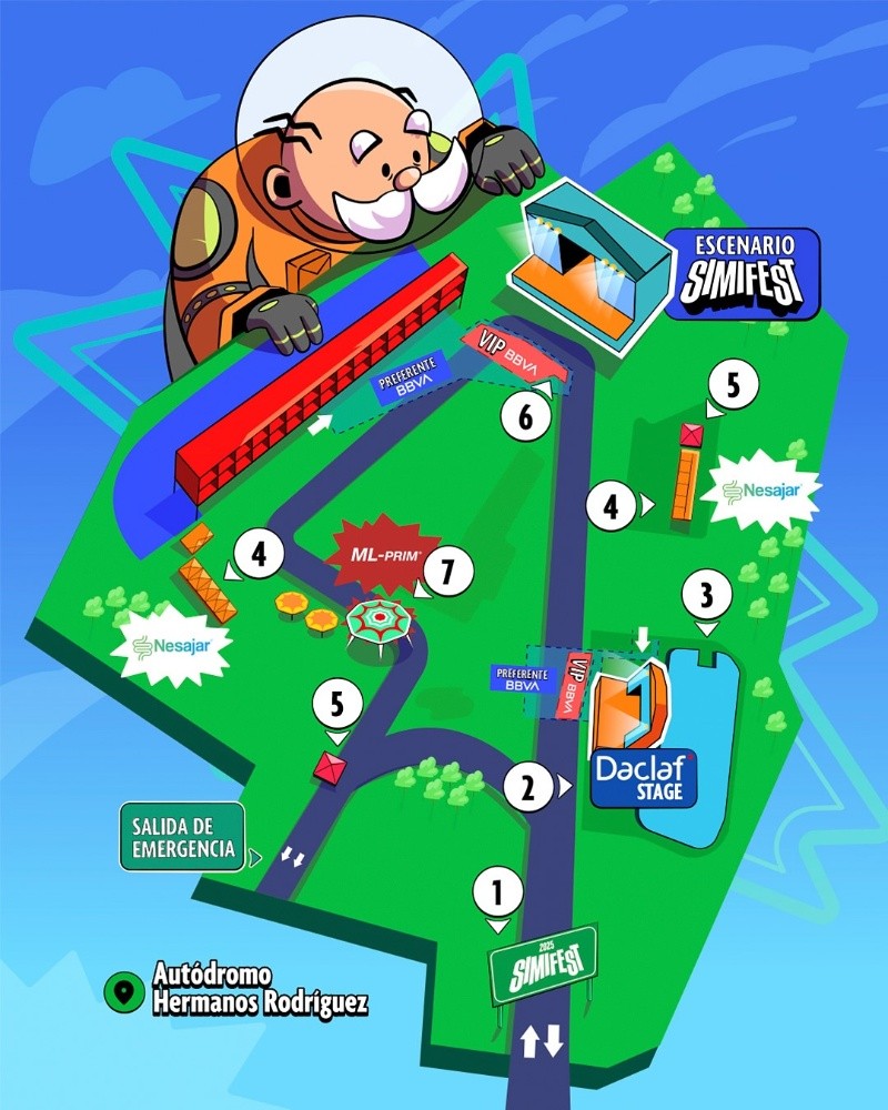La fiesta musical del Simifest 2025 prepara una edición más grande, divertida e inolvidable. INSTAGRAM/@simifestmx