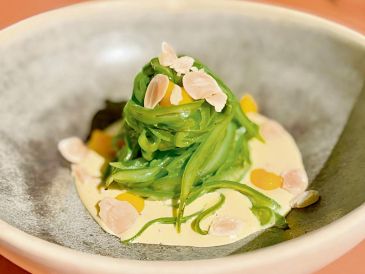 Crema de maíz con ejote. EL INFORMADOR/ F. Salcedo