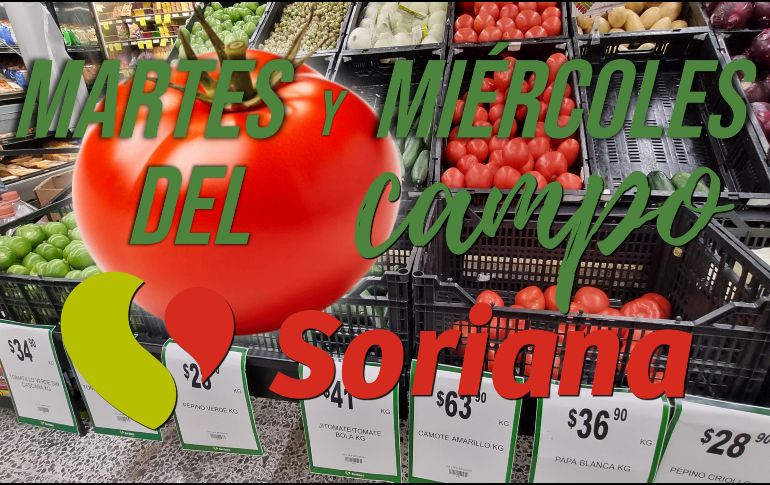 Estas son TODAS las ofertas de hoy y mañana en Soriana por el Martes y Miércoles del Campo. EL INFORMADOR / ARCHIVO