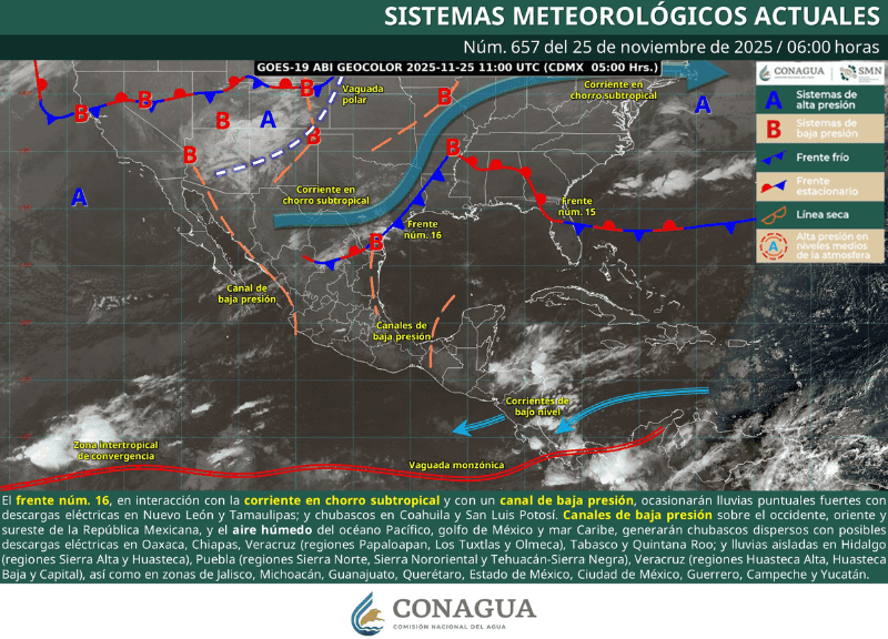 &nbsp;X / @conagua_clima