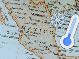 El frente frío núm. 16 será reforzado por una masa de aire polar proveniente del noroeste de Canadá, por lo que se desplazará lentamente sobre el noreste y oriente del territorio nacional. ESPECIAL / CANVA