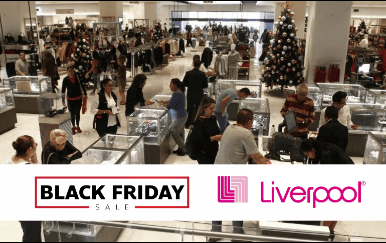 A través de su página oficial, Liverpool informó que ya se alista para ofrecer las mejores ofertas en el Black Friday 2025. EL INFORMADOR/ARCHIVO