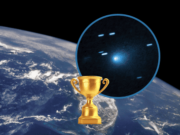 La proximidad de 3I/Atlas con el Sol habría provocado que el hielo y otros materiales en su interior se conviertan en gas, lo que habría actuado como una pequeña propulsión. X / @NASA