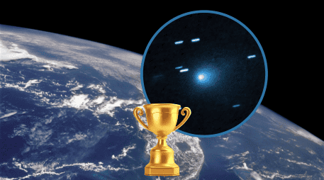 La proximidad de 3I/Atlas con el Sol habría provocado que el hielo y otros materiales en su interior se conviertan en gas, lo que habría actuado como una pequeña propulsión. X / @NASA