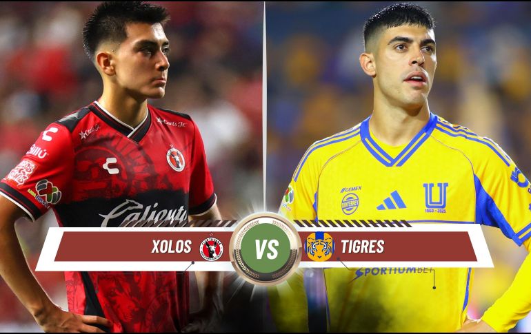 Uno de los juegos de esta ronda de Cuartos de Final será en la Frontera, cuando los Xolos de Tijuana reciba a los Tigres. ESPECIAL / IMAGO7 y CANVA