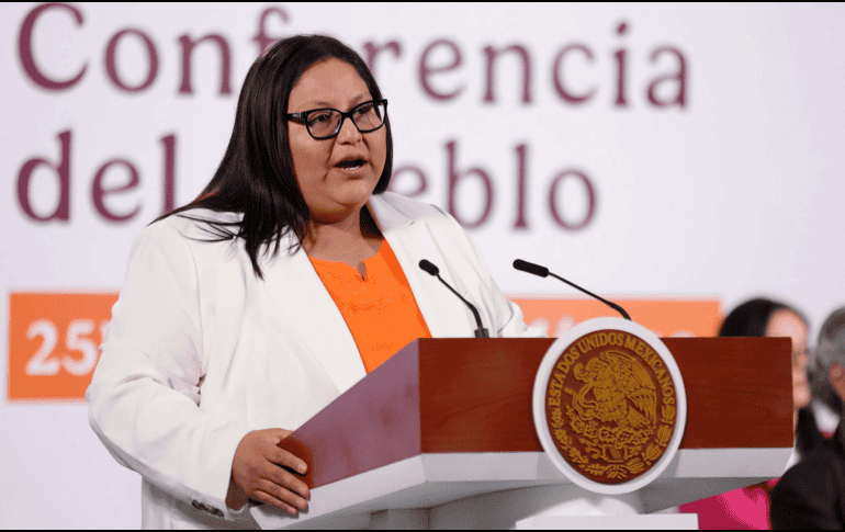 La secretaria también señaló, que en los estados se trabaja para capacitar a las personas operadoras del transporte público 