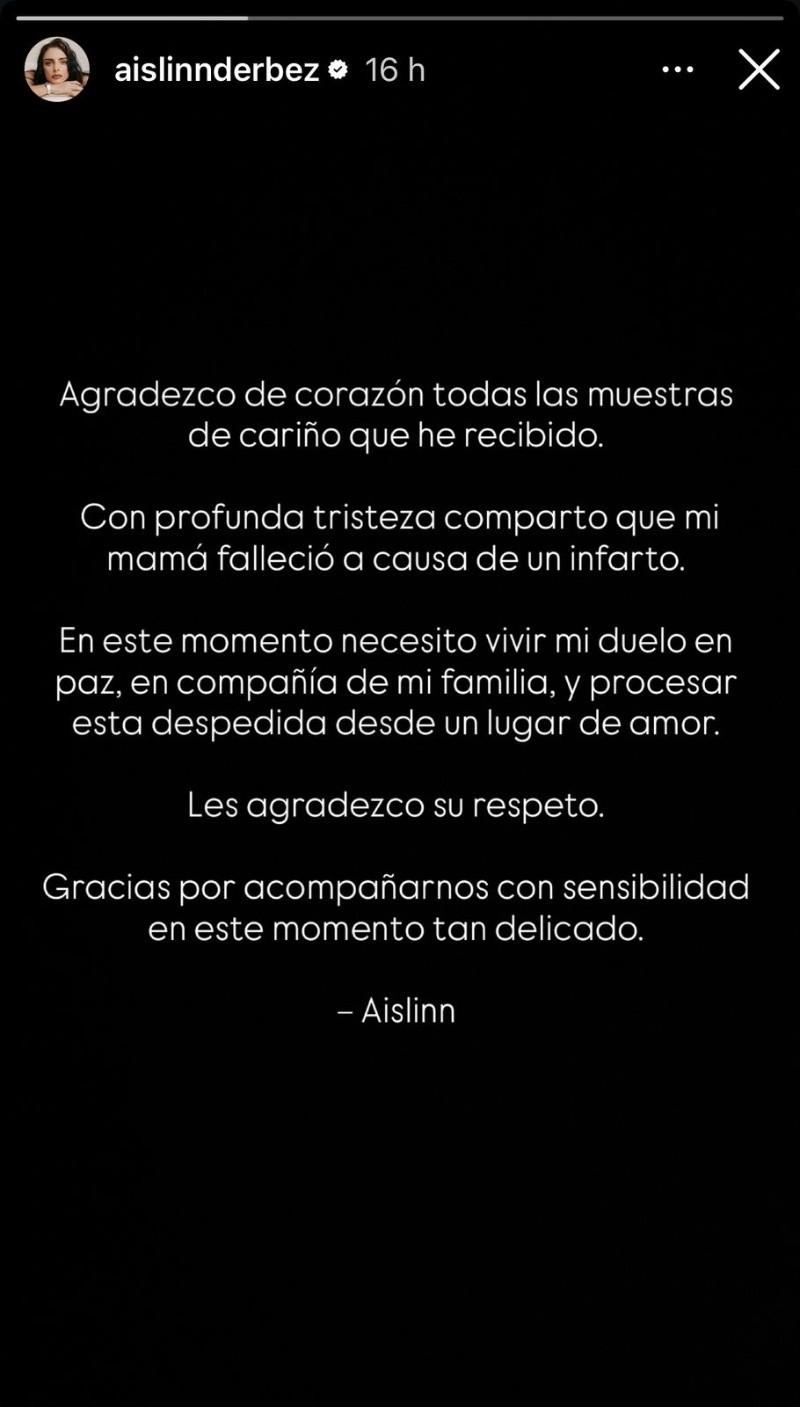 ESPECIAL / IG / @aislinnderbez&nbsp;