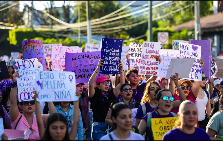 El 25 de Noviembre fue declarado en 1999 por la Asamblea General de las Naciones Unidas como el Día Internacional de la Eliminación de la Violencia contra las Mujeres. EL INFORMADOR/ A.Navarro