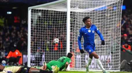 Estevao marcó el segundo gol del Chelsea. AP/B. Collyer