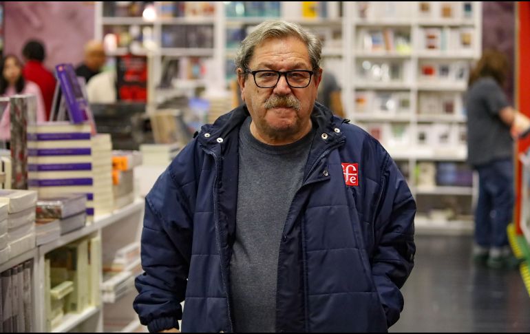 Paco Ignacio Taibo II. El director del FCE, llega a la FIL Guadalajara inmerso en múltiples proyectos editoriales y de fomento a la lectura. EL INFORMADOR/A. Navarro