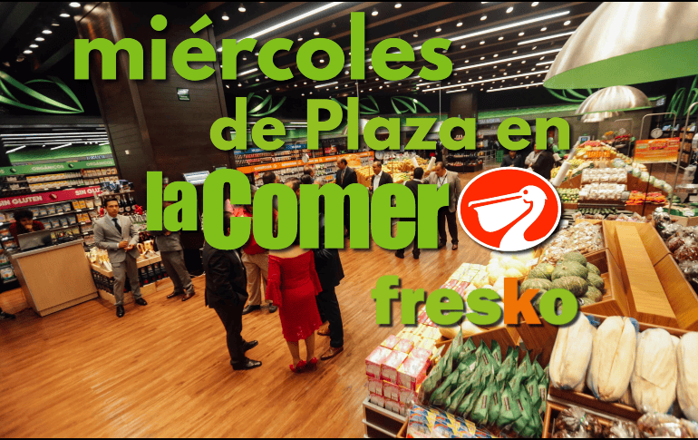 Conoce todos los descuentos por el Miércoles de Plaza en La Comer y Fresko para hoy 26 de noviembre. EL INFORMADOR / ARCHIVO