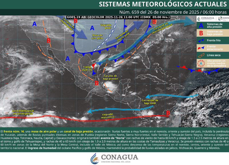 &nbsp;X / @conagua_clima