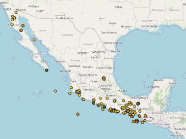 Temblores EN VIVO este miércoles 26 de noviembre. ESPECIAL / SSN