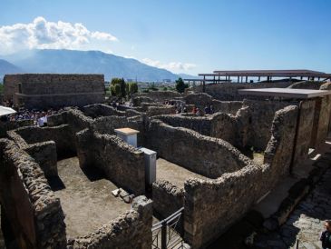 Los expertos concluyeron que esta fecha presentada de la erupción de Pompeya es la más fiable. EFE / C. ABBATE