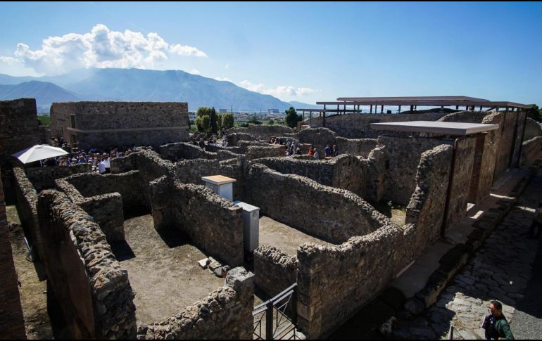 Los expertos concluyeron que esta fecha de la erupción en Pompeya es la más fiable. EFE / C. ABBATE