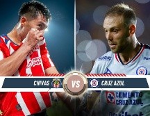 Los dirigidos por Gabriel Milito, Chivas, esperan superar a Cruz Azul y quitarse la espina luego de perder 1-2 en la Jornada 7 del torneo regular. ESPECIAL / IMAGO7 y CANVA