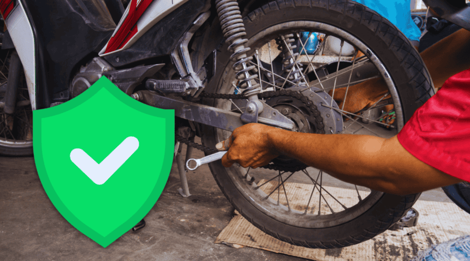 La presión ideal para las llantas de una moto siempre será la que se indique en el manual de usuario. ESPECIAL / CANVA