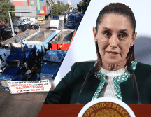 La Presidenta, ante los bloqueos que mantienen transportistas y campesinos, sostuvo que es necesario priorizar demandas legítimas y evitar presiones políticas. EFE / M. Guzmán / SUN / ARCHIVO