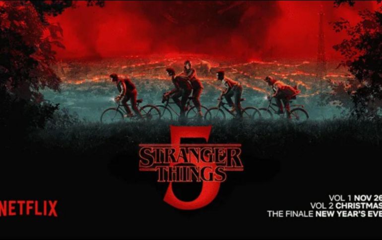 El esperado estreno del volumen 1 de Stranger Things 5 provocó una inesperada caída en el servicio de Netflix. CORTESÍA / Netflix