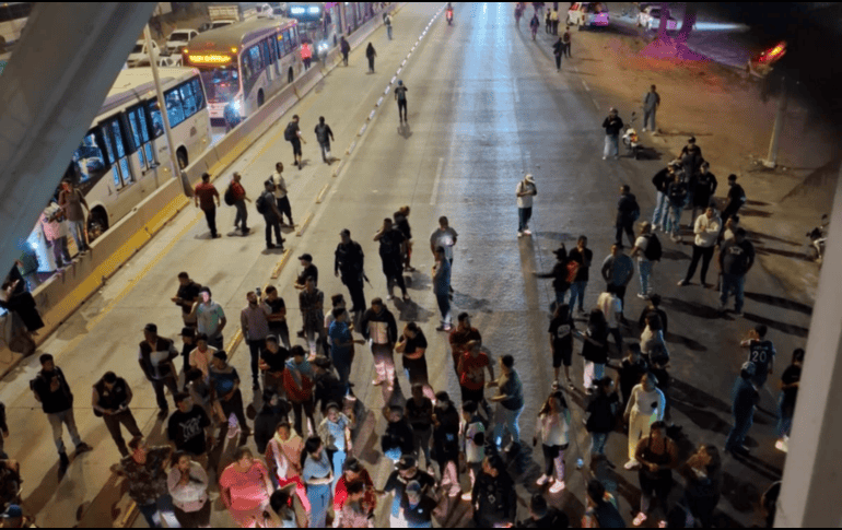 Los manifestantes aseguran que esta modificación redujo drásticamente la cobertura en la zona. ESPECIAL