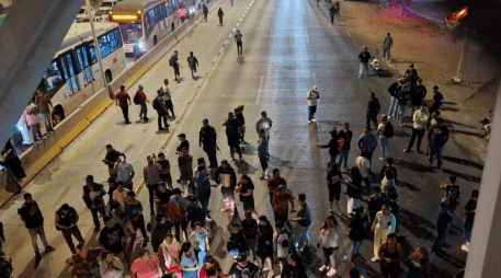 Los manifestantes aseguran que esta modificación redujo drásticamente la cobertura en la zona. ESPECIAL