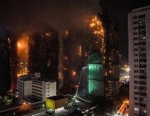 Hasta la medianoche, habían sido trasladadas a hospitales 81 personas, de las que 45 permanecen en estado grave o crítico y 36 fueron atendidas por heridas de diversa consideración. EFE/L. MAN HEI