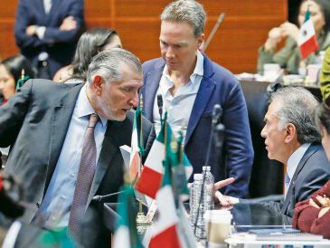 Adán Augusto López dejó de tener reuniones semanales con la Presidenta. AFP