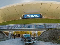 Vista exterior del estadio Akron en Zapopan, sede de partidos del Mundial 2026 y eventos deportivos locales. EL INFORMADOR/A. Navarro