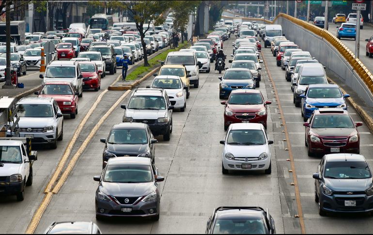 El horario del Hoy No Circula va de las 5:00 de la mañana hasta las 10:00 de la noche. SUN/Archivo