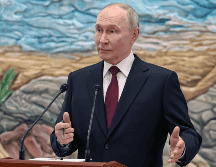 Así se pronunció Putin en una conferencia de prensa ante las sanciones anunciadas por el Departamento del Tesoro de Estados Unidos. EFE / EPA / ALEXANDER KAZAKOV / SPUTNIK / KREMLIN / POOL MANDATORY CREDIT