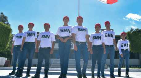 Esto significa que muchos jóvenes sacaran bola blanca en sorteo de Servicio Militar. ESPECIAL / X / @Defensamx