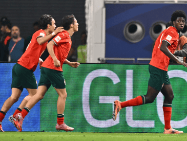 Anísio, con su gol, lo impidió y coronó a su selección, que hasta este jueves tenía como mayor éxito un tercer puesto en la edición que se disputó en Escocia en 1989. EFE / N. Thekkayil