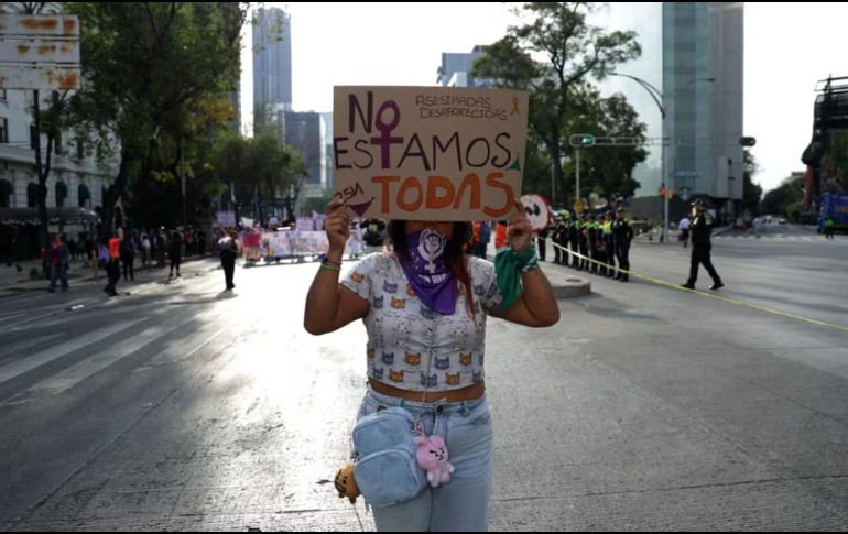 Este pasado 25 de noviembre Amnistía Internacional participó en la marcha por el Día Internacional de la Eliminación de la Violencia contra la Mujer. SUN / ARCHIVO