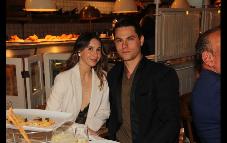 Arantza Bribiesca y Andréz Urzua. GENTE BIEN JALISCO / E. Escamilla