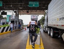 ANTAC dio a conocer que se inició la apertura de varios puntos, entre ellos la caseta de Zinapécuaro, en Michoacán. NTX/ARCHIVO