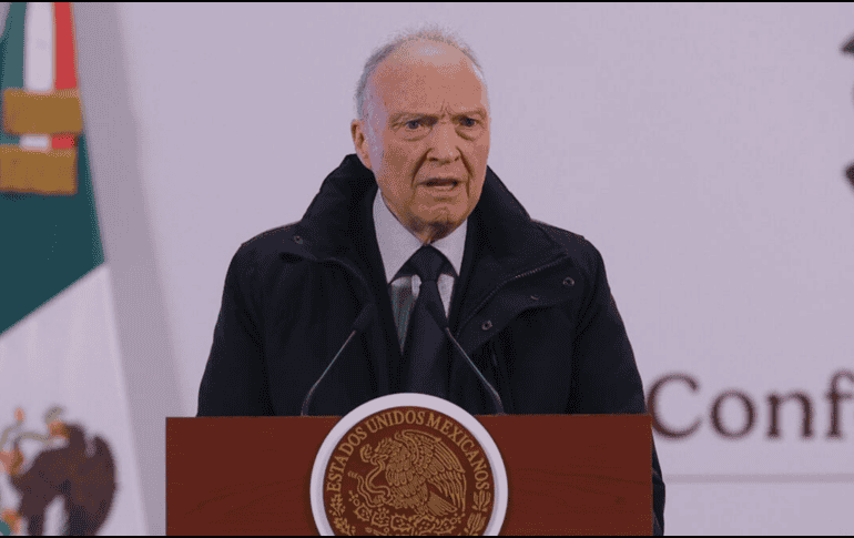 Este 27 de noviembre de 2025, tras renunciar a la Fiscalía General de la República, Alejandro Gertz Manero informó que será propuesto como embajador en el extranjero. SUN / ARCHIVO