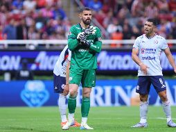 Nicolás Larcamón reconoció el temple que mostró el portero Andrés Gudiño. IMAGO7/J. Cubeyro