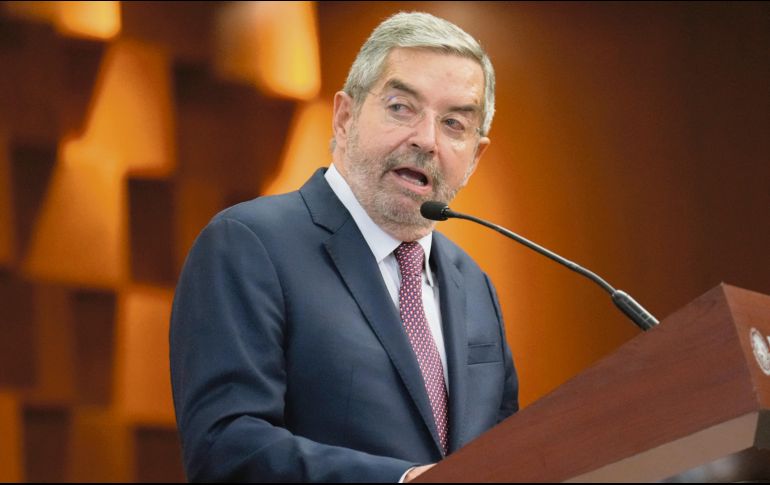 Juan Ramón de la Fuente, titular de la Secretaría de Relaciones Exteriores. AFP