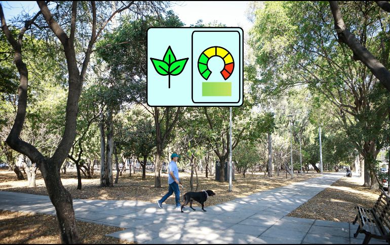 Índice de la calidad por zonas del AMG. EL INFORMADOR / ARCHIVO