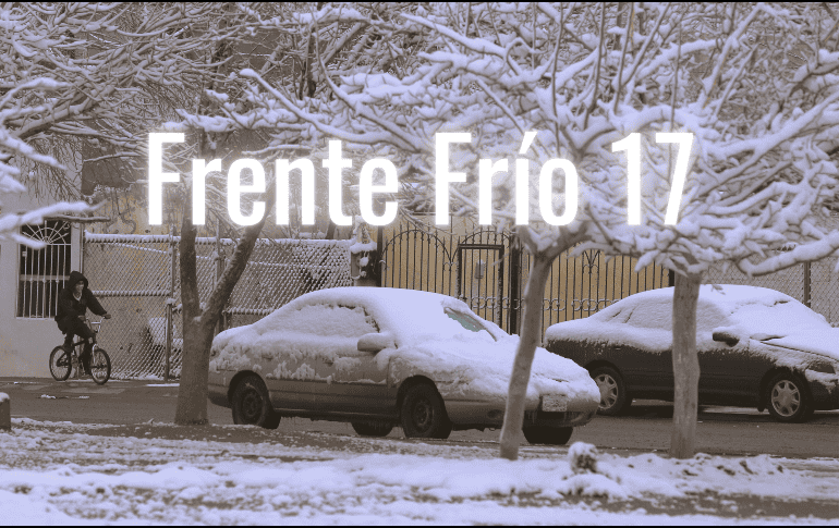 A las condiciones ya descritas, el frente frío 17 podría traer una nueva masa de aire que generaría nevadas en las zonas altas del norte del país. EFE/ARCHIVO