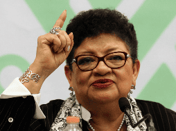 La funcionaria informó que encabezará la FGR de forma interina mientras el Senado desarrolla el proceso para nombrar nuevo fiscal tras renuncia de Gertz Manero. EFE / ARCHIVO