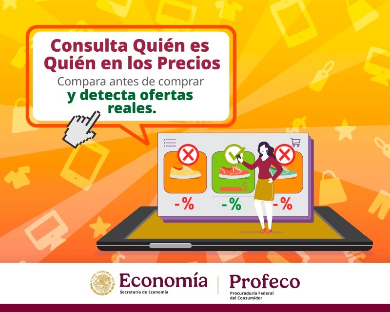 Cada año más tiendas en México se suman al Black Friday con atractivos descuentos, por lo que resulta clave verificar que las ofertas sean auténticas. X/@Profeco&nbsp;