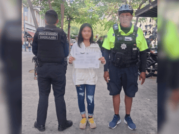 No se informó las condiciones de la desaparición de la menor, ni qué se encontraba haciendo en Guadalajara. CORTESÍA