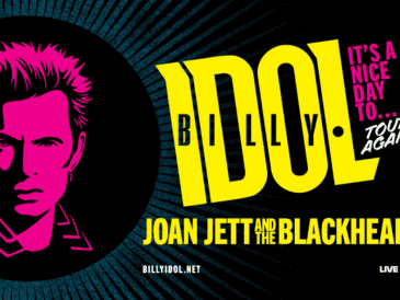 Billy anuncio su nueva gira "It´s a nice day to... tour again" y lanzo fechas en mexico. BILLYIDOL.NET