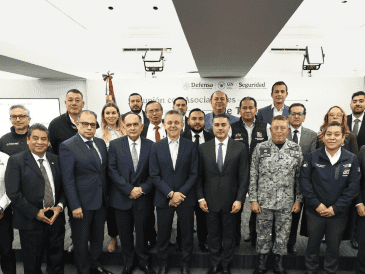 Omar García Harfuch agradeció la participación del sector y escuchó detalladamente sus peticiones. CORTESÍA