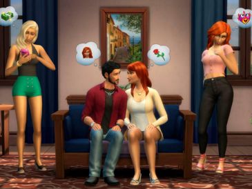 "Los Sims" tiene una mecánica simple: el jugador crea un ser digital del que toma el control y le da unos rasgos físicos y de personalidad. EFE / EA