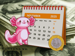 El dólar al menudeo terminó este viernes en 18.75 pesos a la venta en las ventanillas de las sucursales de Banamex, 1.57% o 30 centavos por debajo con que término el mes anterior. ESPECIAL / CANVA